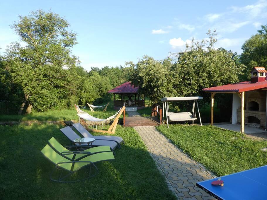 Horace Guesthouse Pool & Hot Tub & Bikes & River Dejani Dış mekan fotoğraf